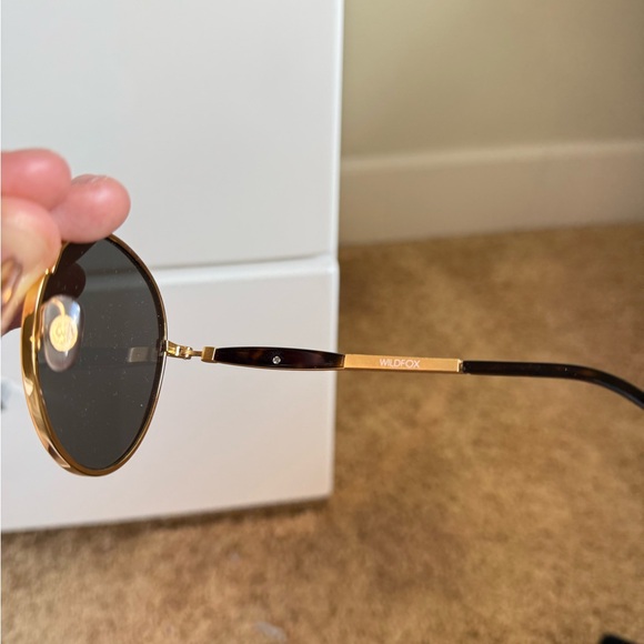Wildfox Black Sunglasses with case